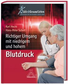 Buchtitel "Richtiger Umgang mit niedrigem und hohem Blutdruck"